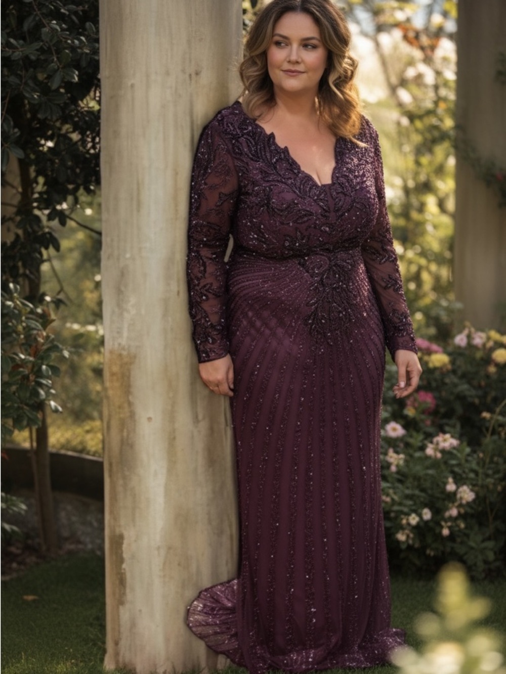 Beaded Gown